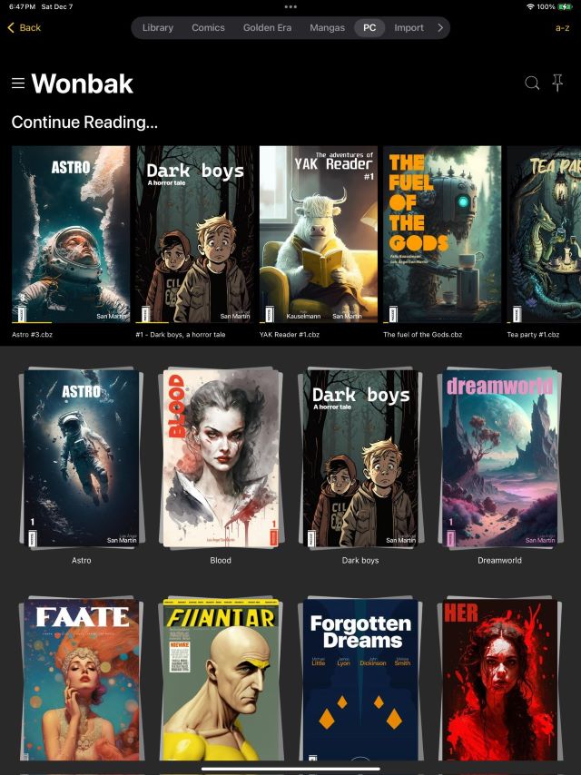 New home ui